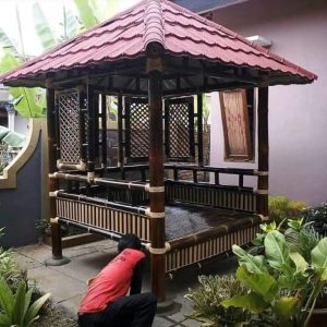 Jual Gazebo Bambu Nganjuk - Bambu.KotraktorKonstruksi.co.id