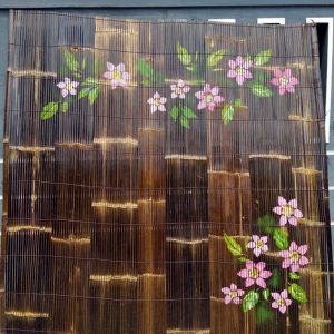 Jual Tirai Bambu Motif Surabaya - Bambu.KotraktorKonstruksi.co.id