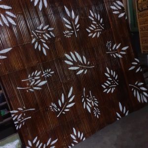 Jual Tirai Bambu Motif Lamongan - Bambu.KotraktorKonstruksi.co.id